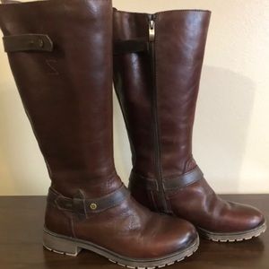Naturalizer Real Leather Riding Boots WC